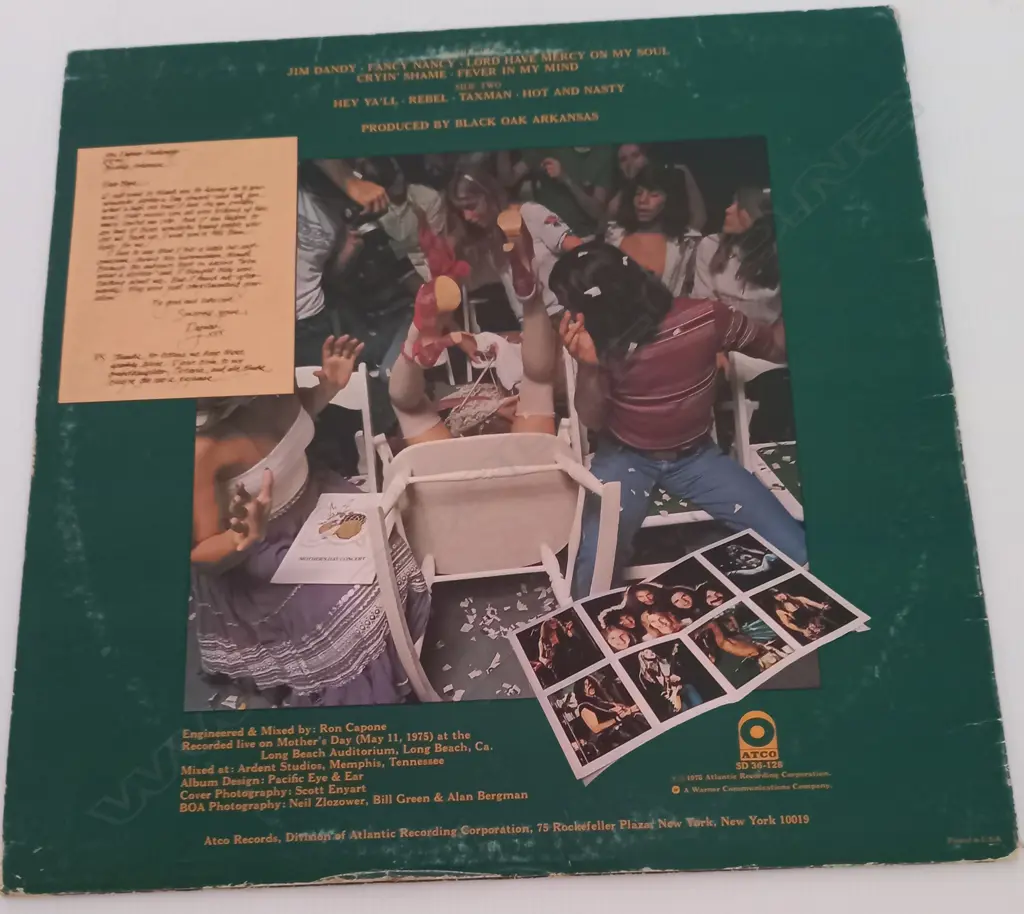 Black Oak Arkansas, Live! Mutha Image 1++